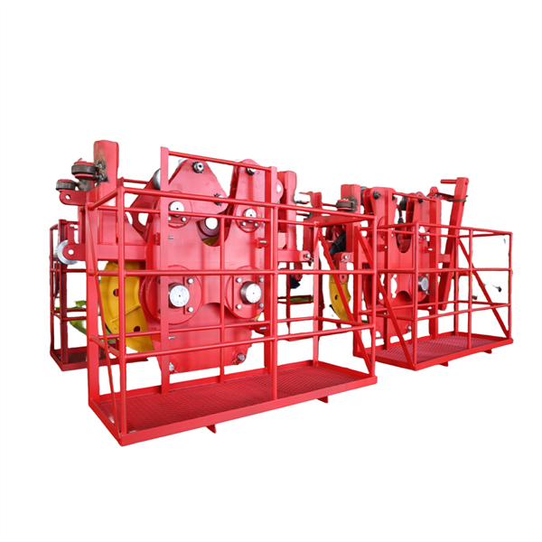 Trolley mechanism for flat-top tower crane with hook moving along the horizontal jib beam