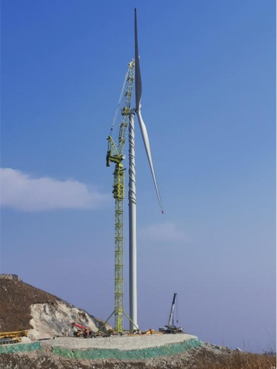3MW-132m Wind Farm in Nanyang Henan