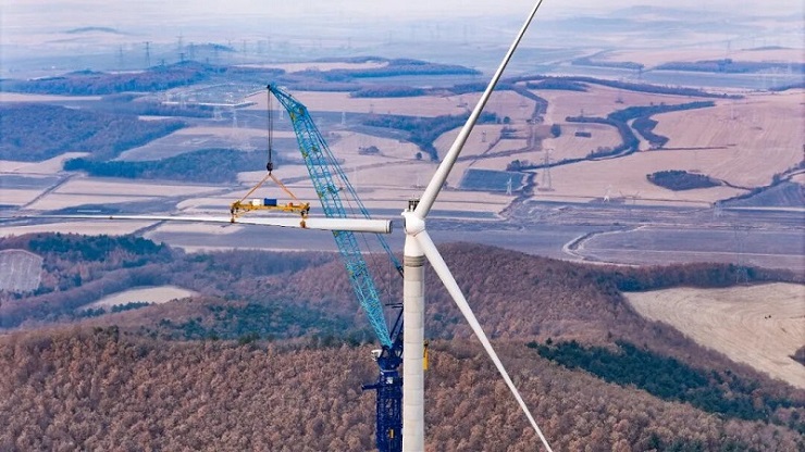 5.0MW-160m Wind Farm in Qitaihe Heilongjiang<font class=