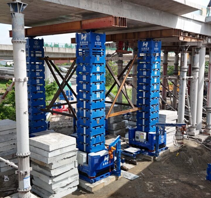 JLDS300t Supports the Renovation of the Fangma Interchange Bridge
